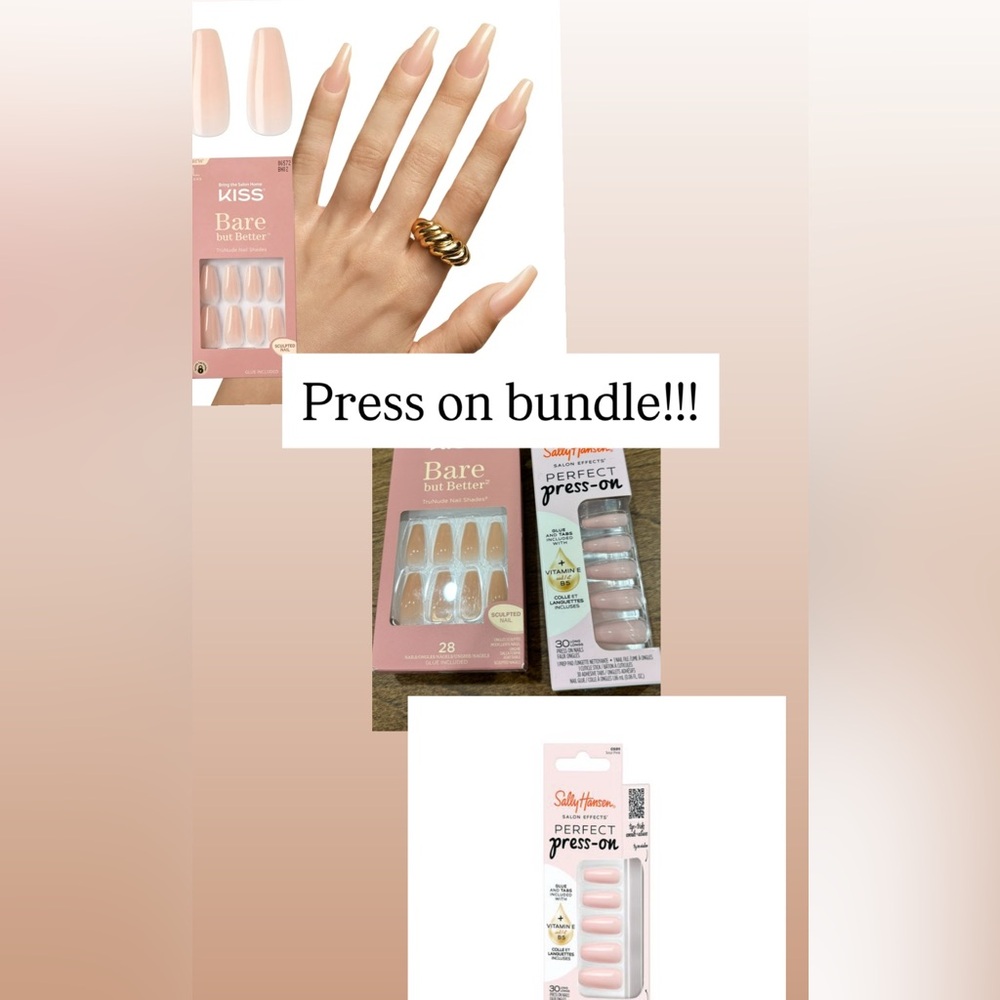 NWT Press On Nails Bundle! 2 sets for price of barley 1!